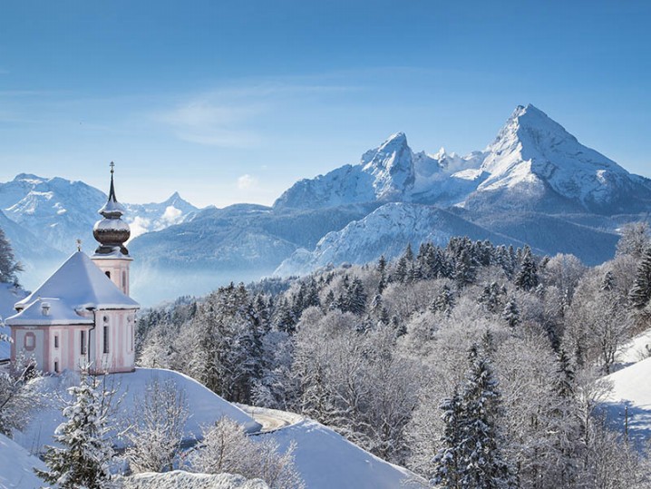 Ramsau mit Watzmann
